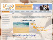 Tablet Screenshot of dashypnoseseminar.de